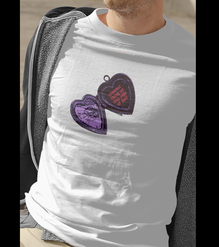Sweetest Things On This Side Of Hell Broken Heart Pendant T-Shirt