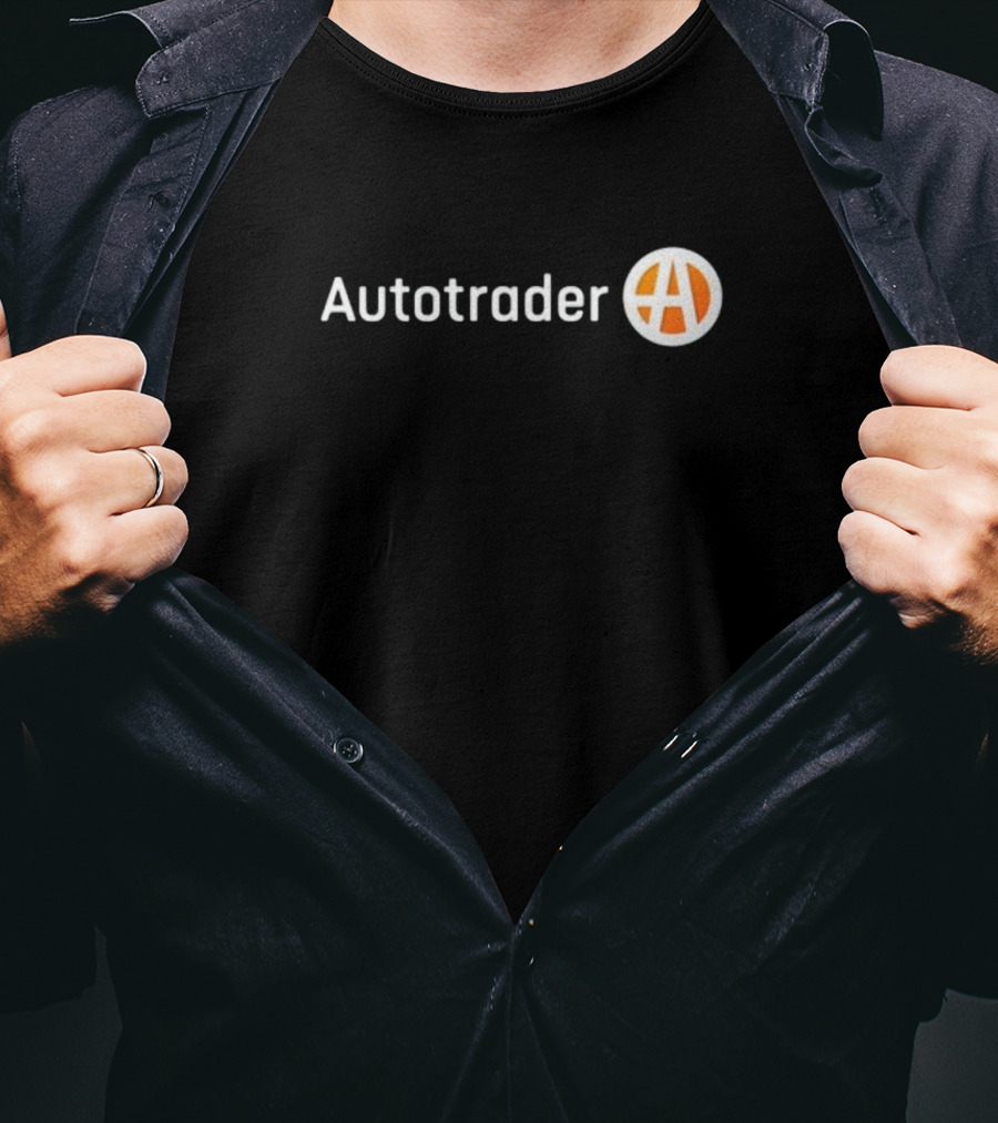 Autotrader Logo With Orange And White T-Shirt