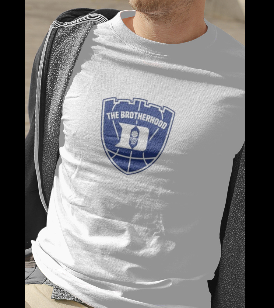 Duke The Brotherhood Crest Icon With Ball T-Shirt