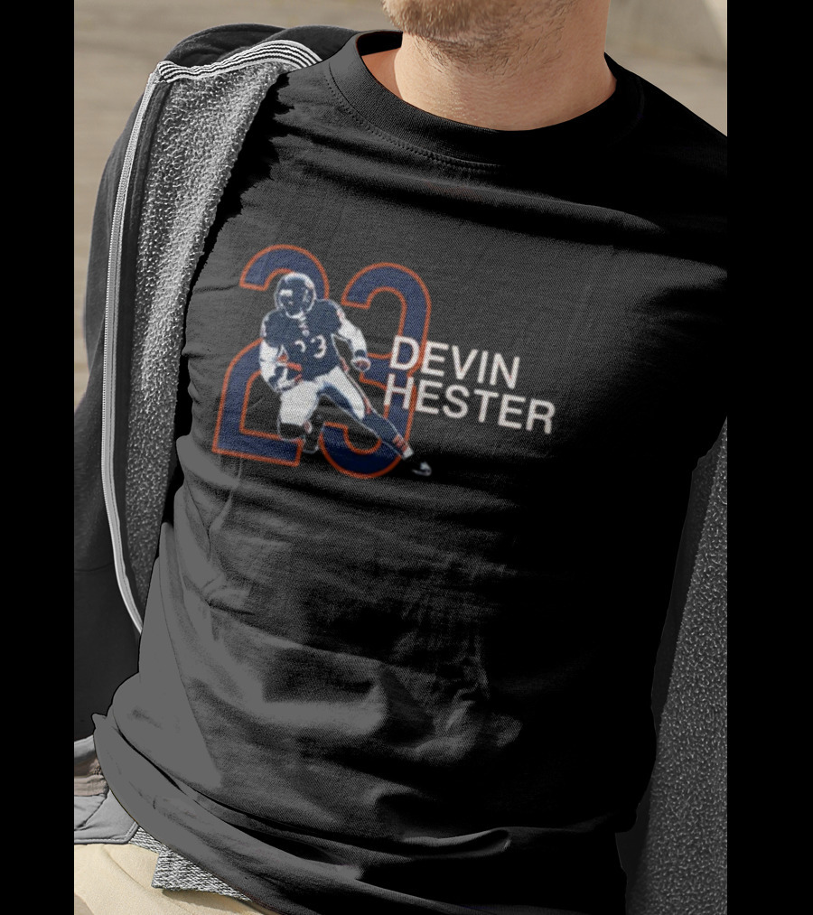 Devin Hester 23 Chicago Bears Return Specialist T-Shirt