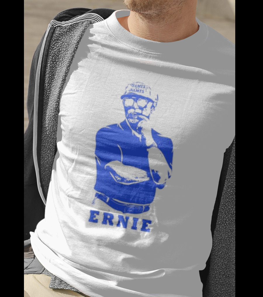 Games With Names Ernie Adams Iconic Blue T-Shirt