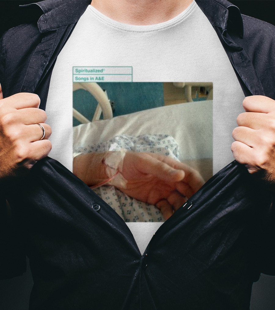 Spiritualized Album Songs In A&E Hospital Bed Scene T-Shirt
