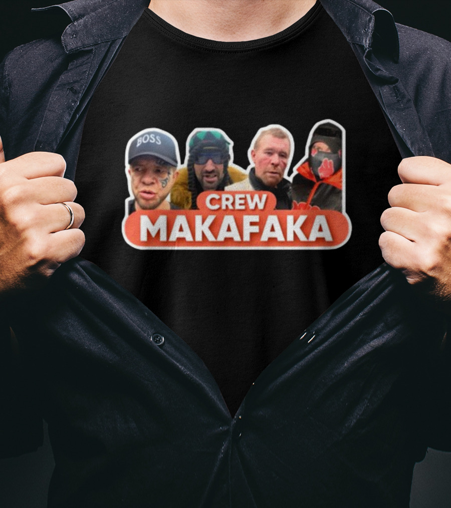 Crew Makafaka Boss Tike Myson Makafaka Crew T-Shirt