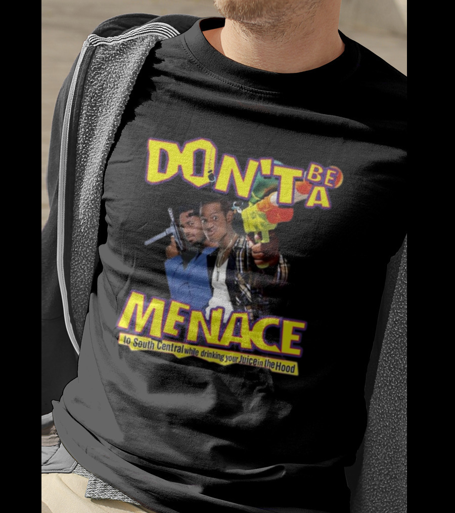 Channing Crowder Wearing Don't Be A Menace To South Central While Drinking Your Juice In The Hood T-Shirt