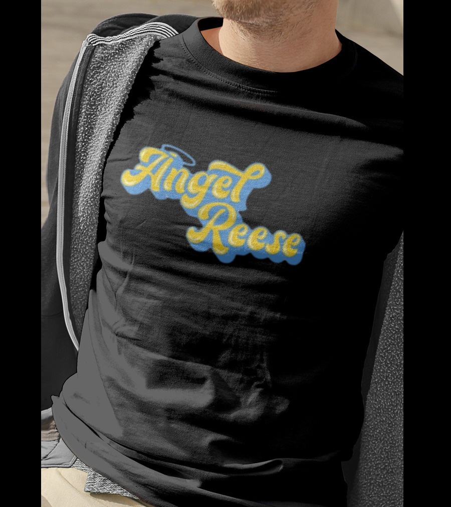 ChicagoSky Angel Reese Halo Script T-Shirt