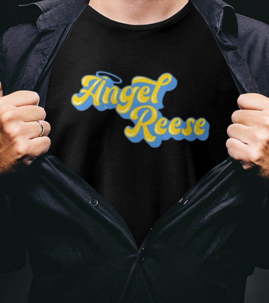 ChicagoSky Angel Reese Halo Script T-Shirt