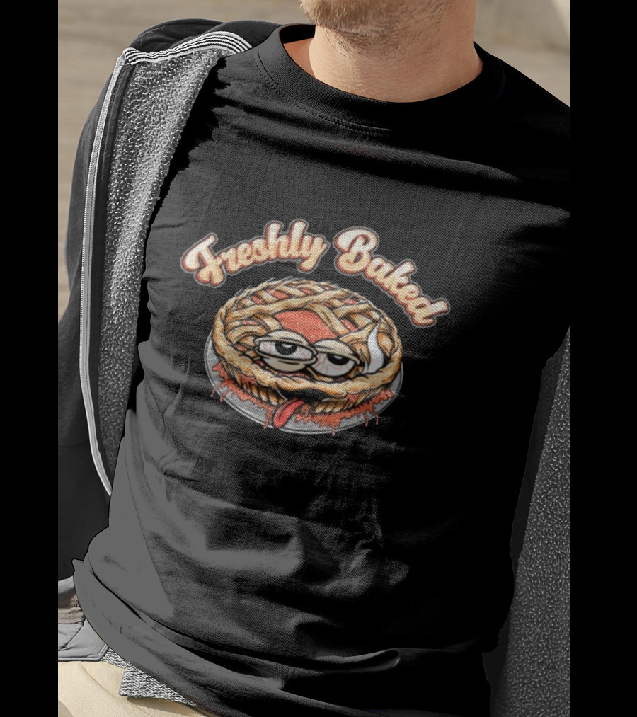 Freshly Baked Four Twenty Pie With Eyes And Tongue T-Shirt
