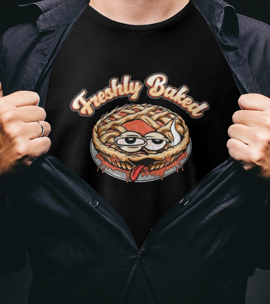 Freshly Baked Four Twenty Pie With Eyes And Tongue T-Shirt