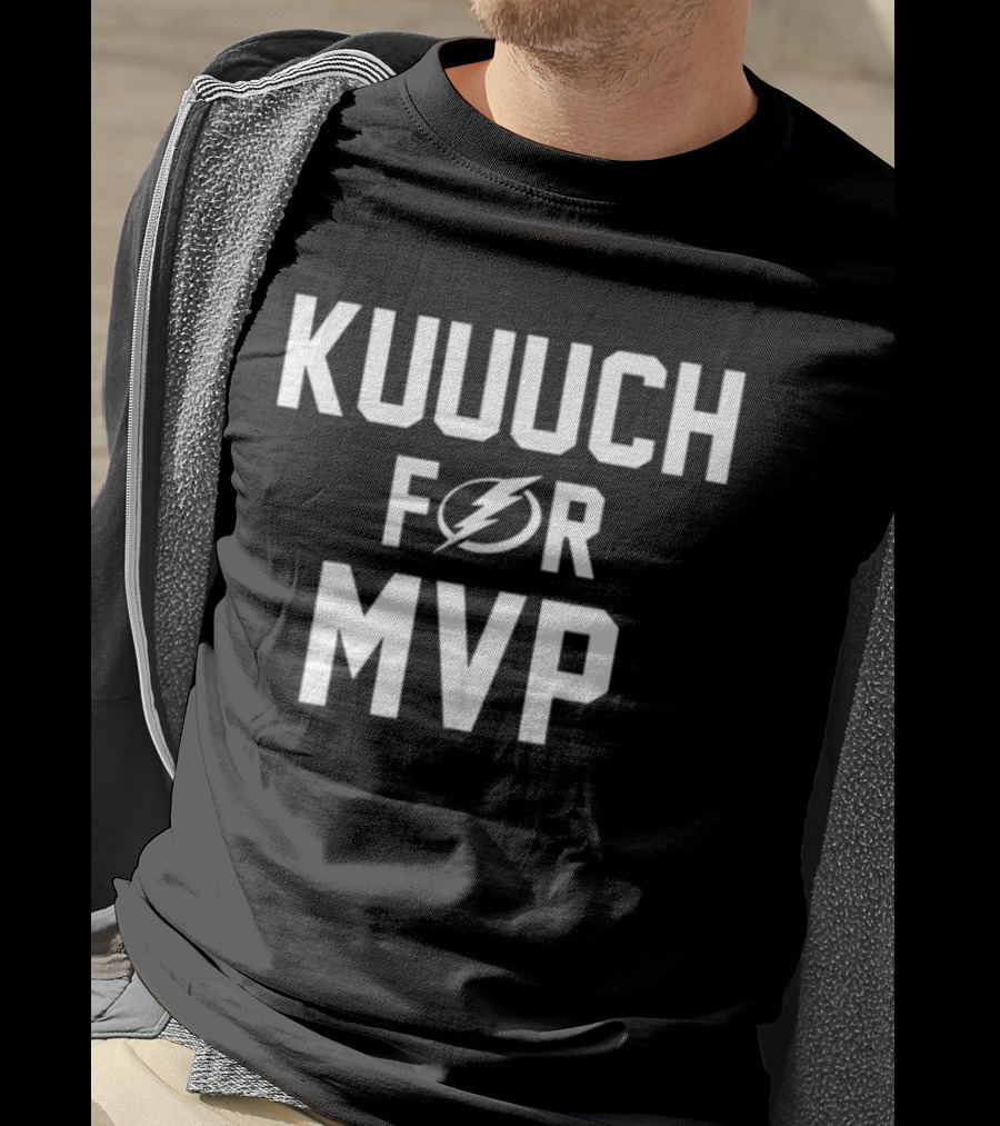 Kuuuuch For MVP Tampa Bay Lightning Bolt T-Shirt