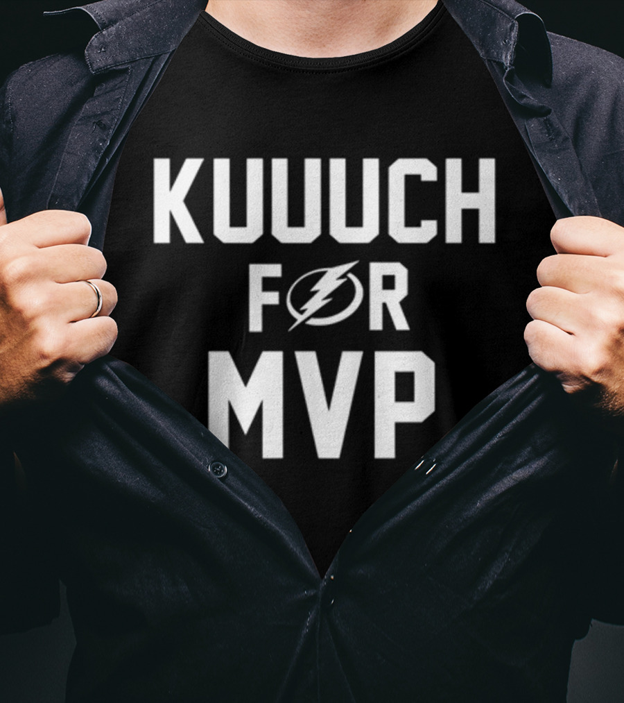 Kuuuuch For MVP Tampa Bay Lightning Bolt T-Shirt