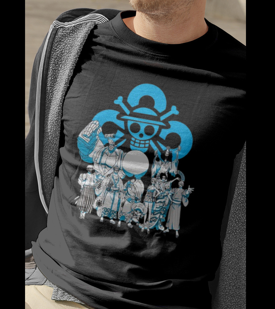 Cloud9 X One Piece Crew Straw Hat Pirates Exclusive Collaboration T-Shirt