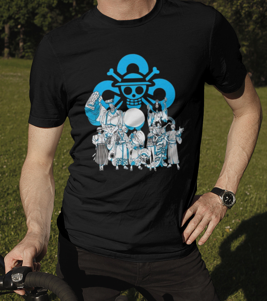 Cloud9 X One Piece Crew Straw Hat Pirates Exclusive Collaboration T-Shirt