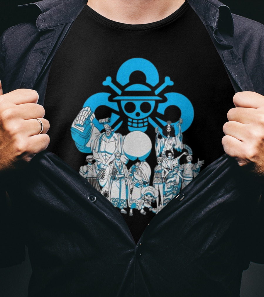 Cloud9 X One Piece Crew Straw Hat Pirates Exclusive Collaboration T-Shirt