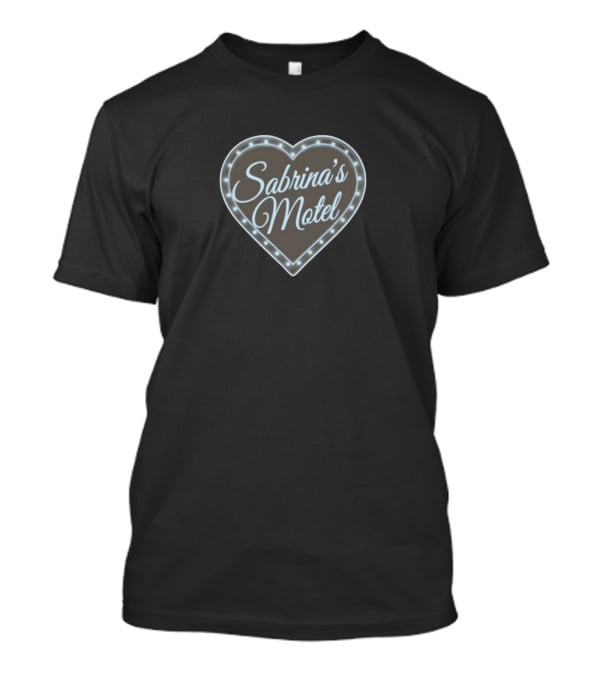 Sabrina's Motel Heart-Shaped Neon Sign T-Shirt