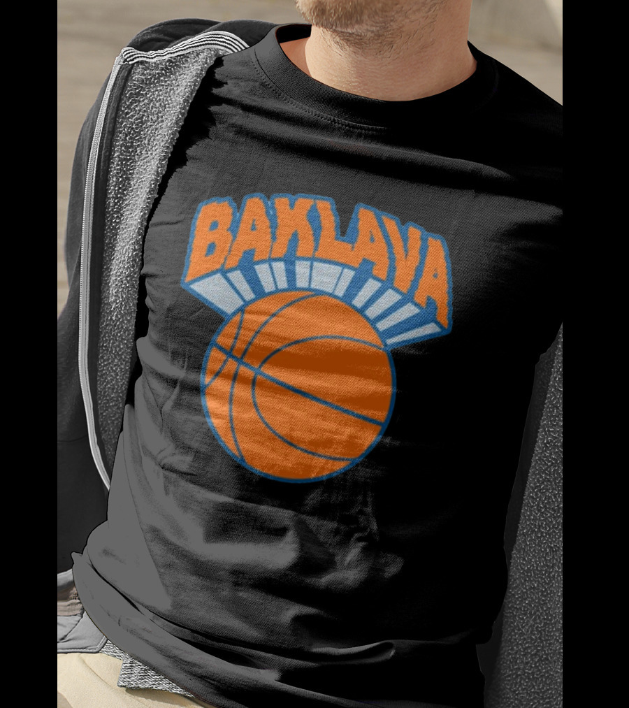 Bambambaklava Baklava Basketball Knicks T-Shirt