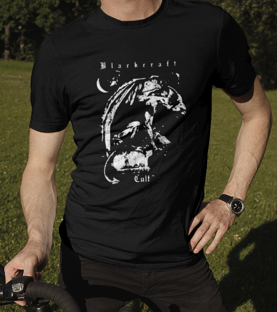 Blackcraft Cult Gargoyle Artwork Dark Aesthetic T-Shirt