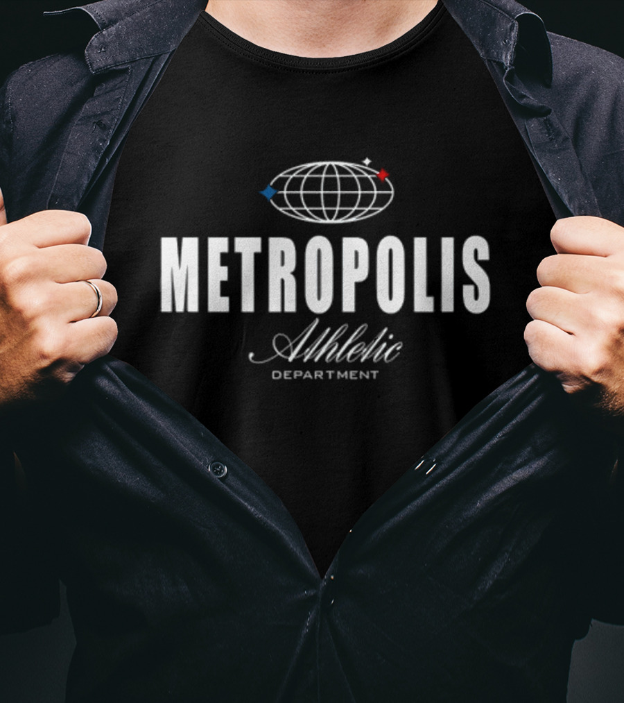 Metropolis Athletic Department Globe T-Shirt