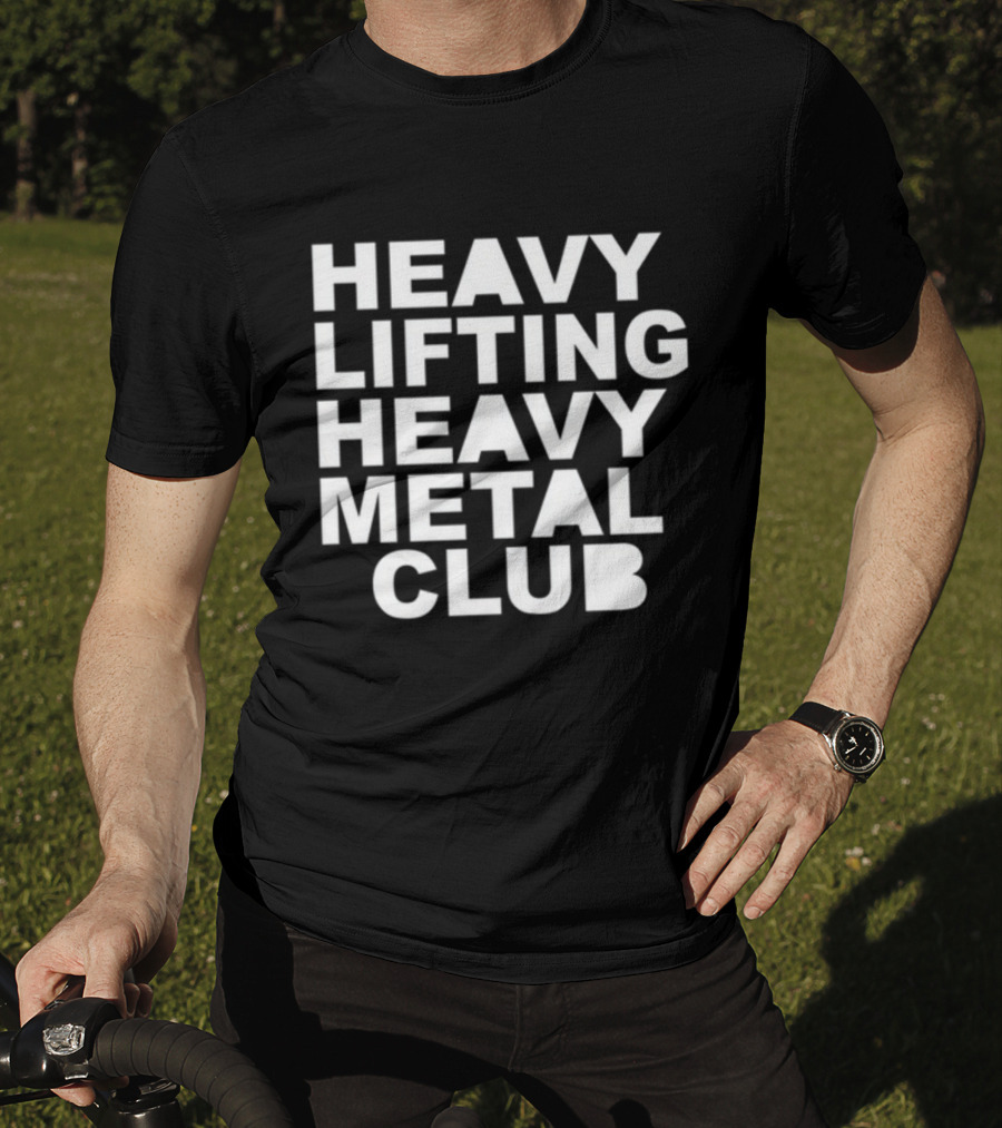 Action Bronson Heavy Lifting Heavy Metal Club Large T-Shirt