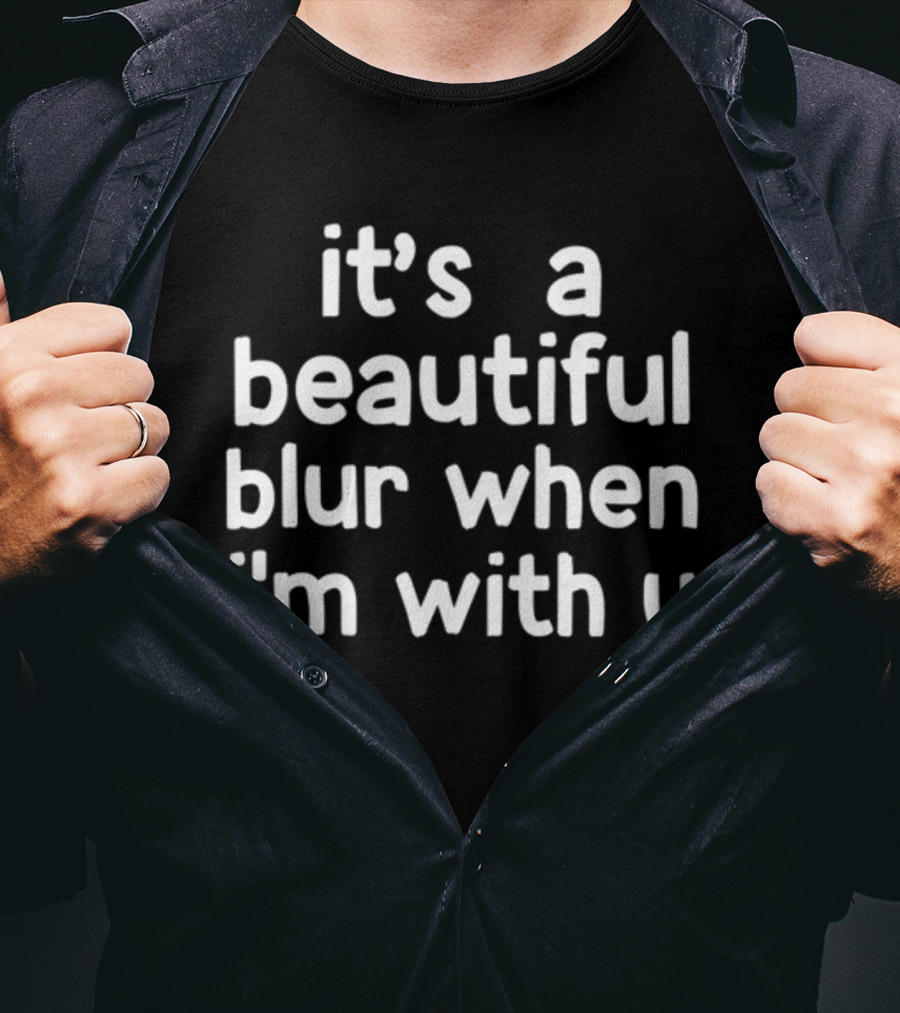 Lany Beautiful Blur When I'm With U Swirl T-Shirt