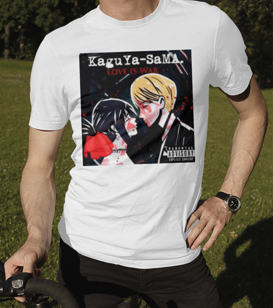 Kaguya-Sama Love Is War Explicit Content Parental Advisory T-Shirt