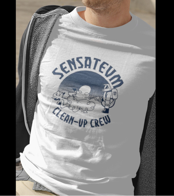 Sensatevm Clean-Up Crew Octopus T-Shirt