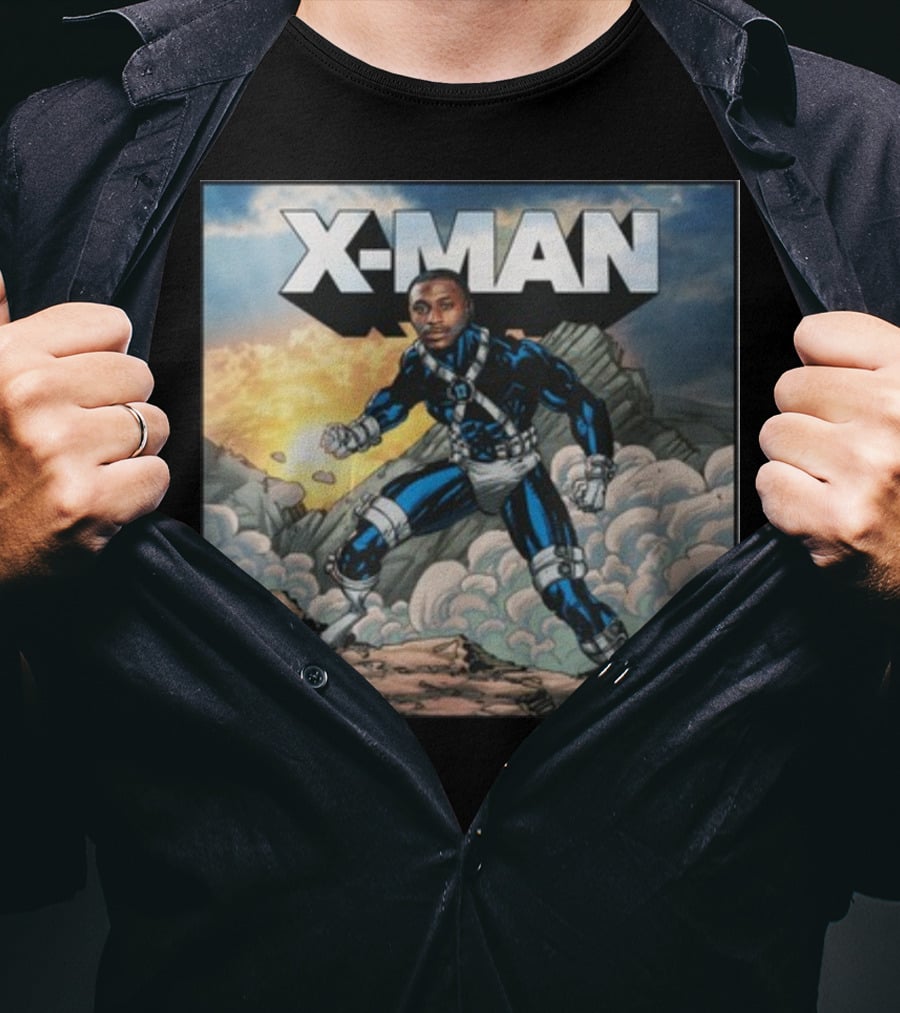 X-Man Carolina Panthers Xavier Legette Comic T-Shirt