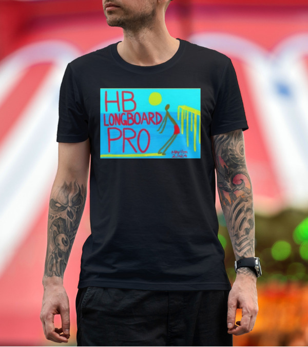 Premium T-Shirt: Hb Longboard Pro Mayhem 2624 Surf Scene T-Shirt Hb Longboard Pro Mayhem 2624 Surf Scene T-Shirt