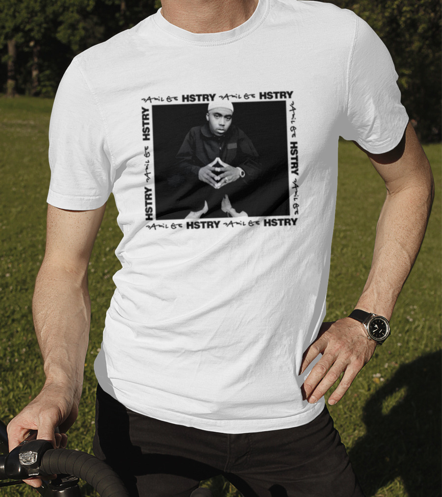 Hstry X Jamil Gs Hip Hop 50 Nas 90s Rap T-Shirt
