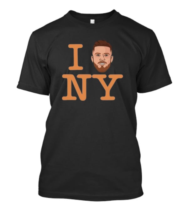 I Heart New York With Cartoon Face T-Shirt
