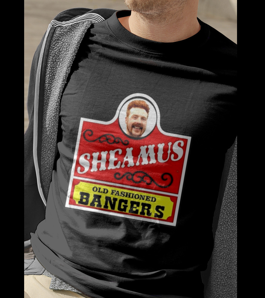 Sheamus Old Fashioned Bangers Retro Label T-Shirt