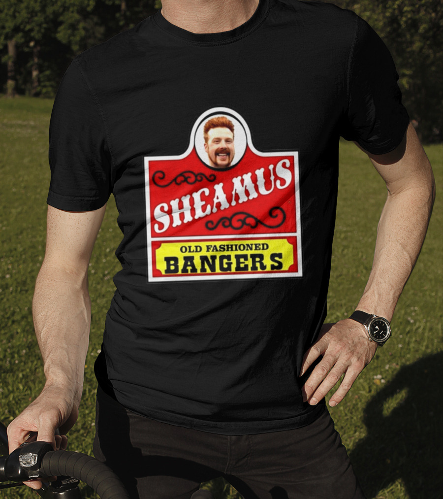 Sheamus Old Fashioned Bangers Retro Label T-Shirt