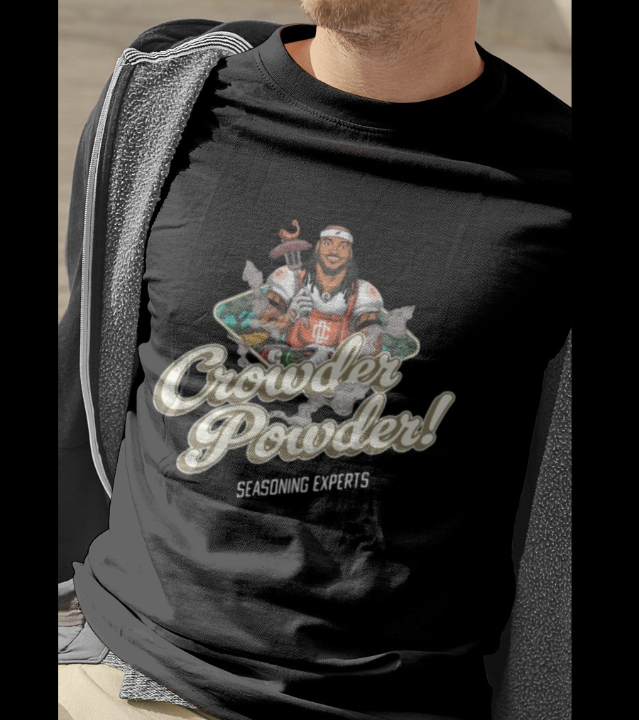 Crowder Powder Seasoning Experts Barbecue Character T-Shirt