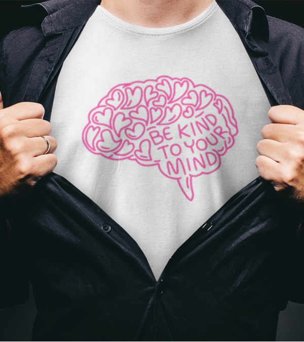 Derrick White Be Kind To Your Mind Heart Brain T-Shirt