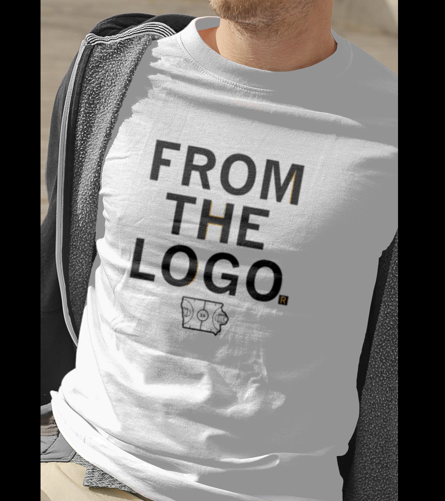 FROM THE LOGO Basketball Court Concept T-Shirt
