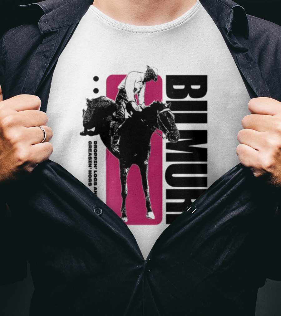 Bilmuri Droopy Loops And Greenish Horse T-Shirt