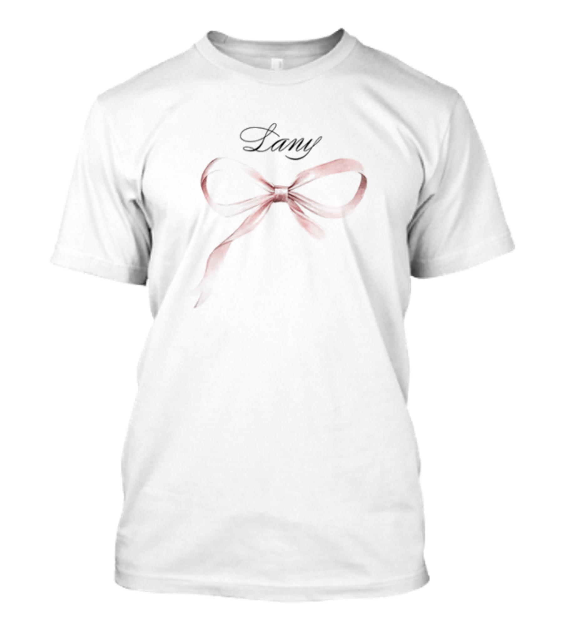 Lany Pink Ribbon Bow T-Shirt