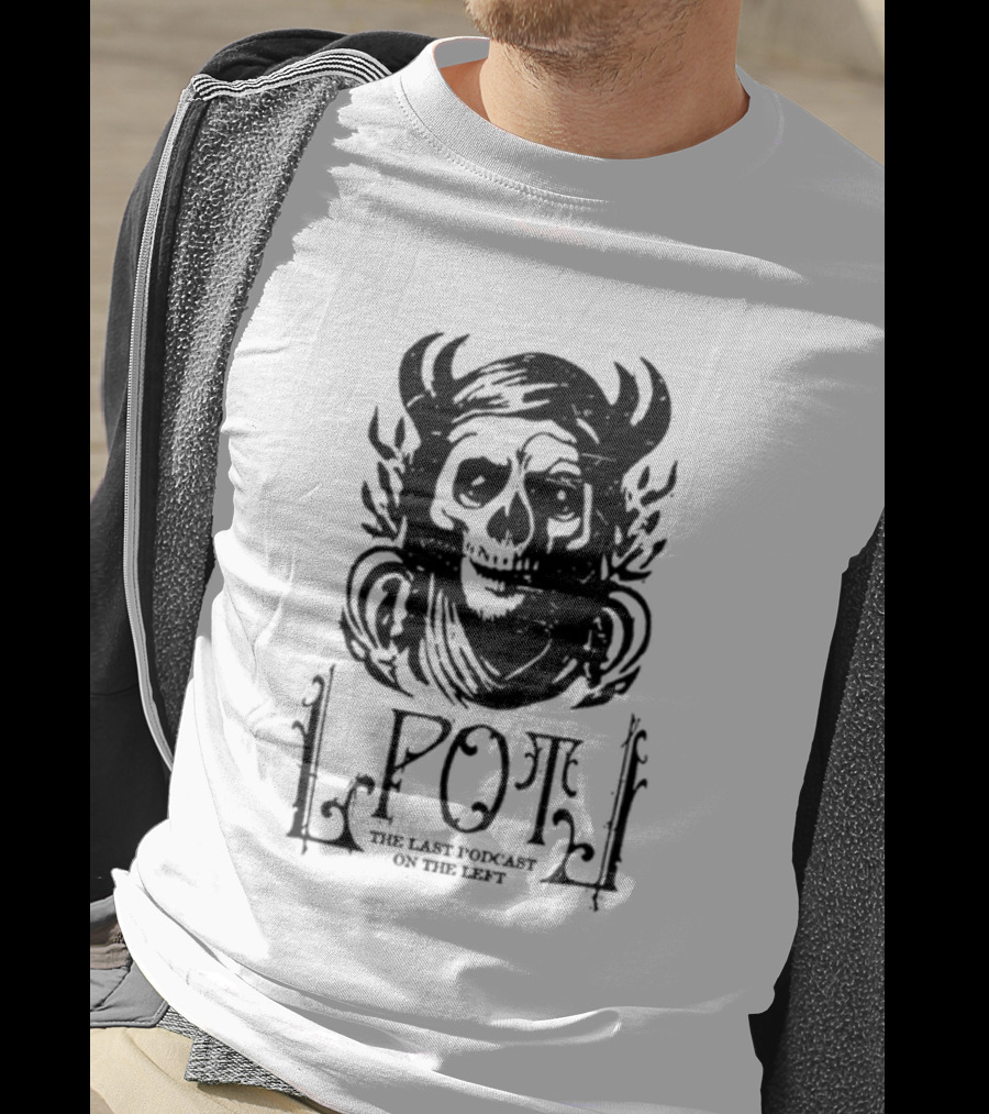 The Last Podcast On The Left LPOTL Pagan Skull T-Shirt