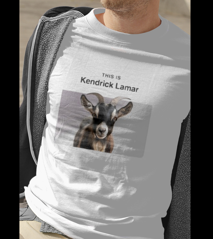 This Is Kendrick Lamar Goat Image T-Shirt