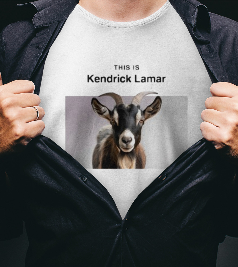 This Is Kendrick Lamar Goat Image T-Shirt