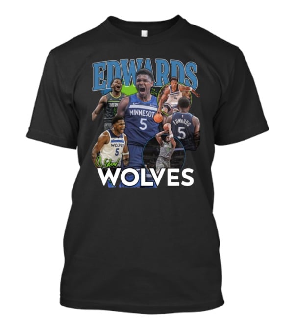 Minnesota Edwards Wolves Basketball Highlights T-Shirt