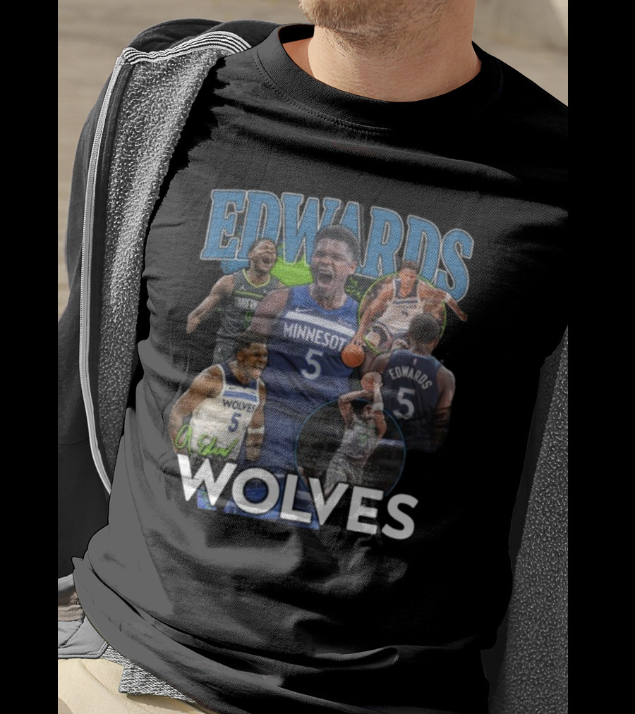 Minnesota Edwards Wolves Basketball Highlights T-Shirt