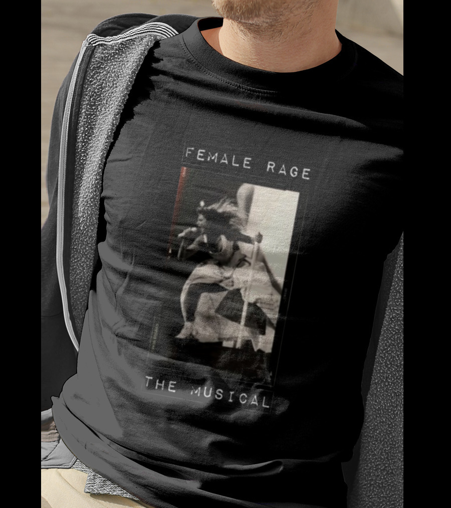 Roseblushstudio Female Rage The Musical Performance Iconic T-Shirt