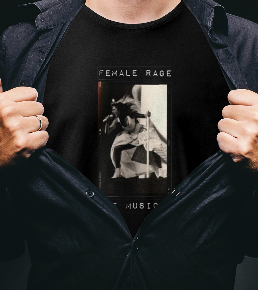 Roseblushstudio Female Rage The Musical Performance Iconic T-Shirt