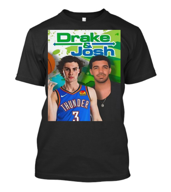 Drake And Josh Thunder Basketball Funny Ahh T-Shirt