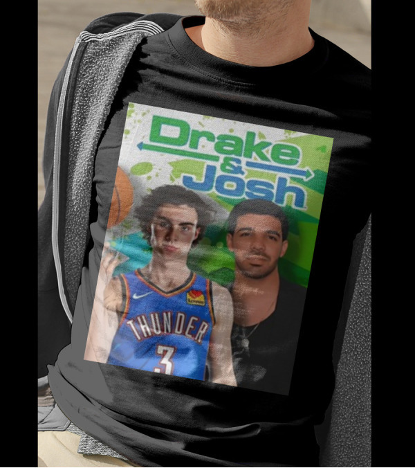 Drake And Josh Thunder Basketball Funny Ahh T-Shirt