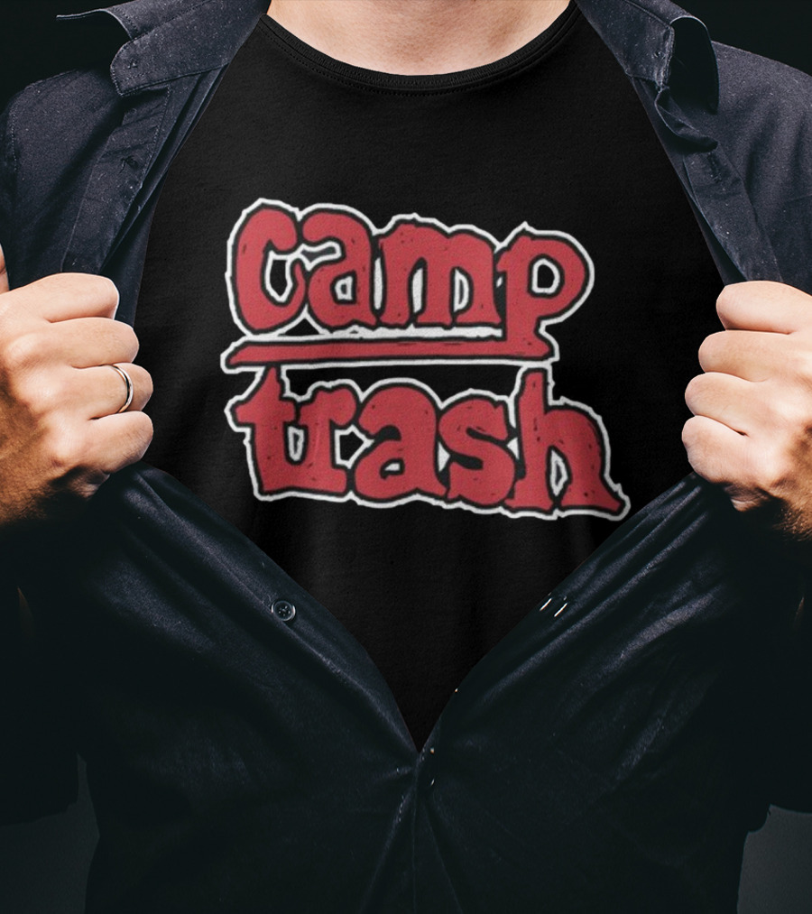 Camp Trash Hand Drawn T-Shirt