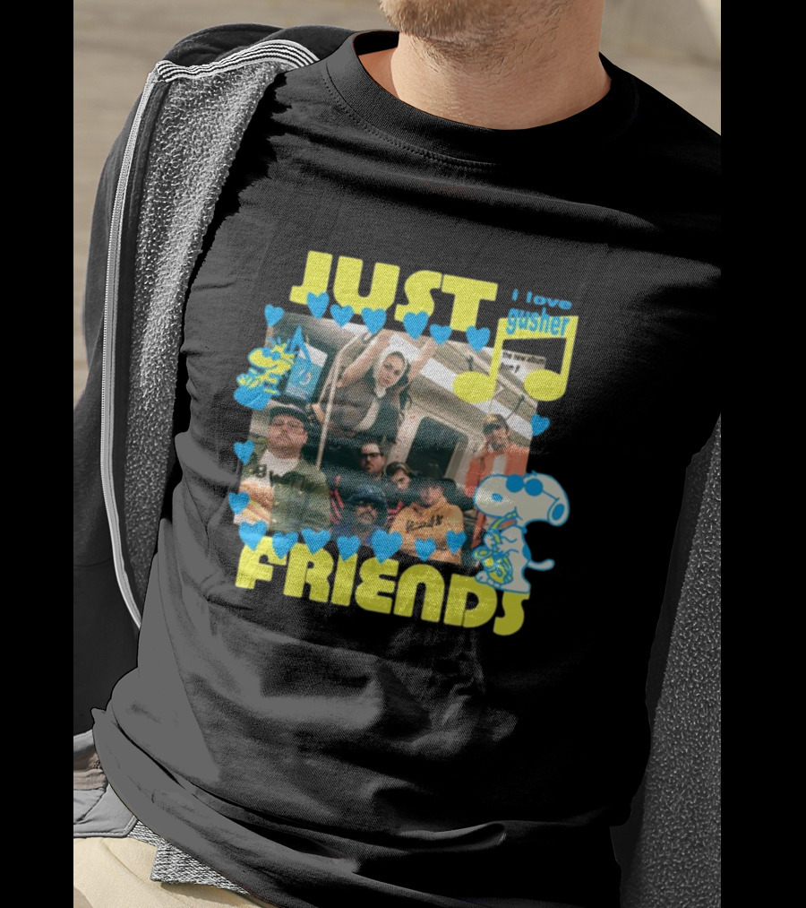 Just Friends Jf Crew I Love Gusher New Album T-Shirt