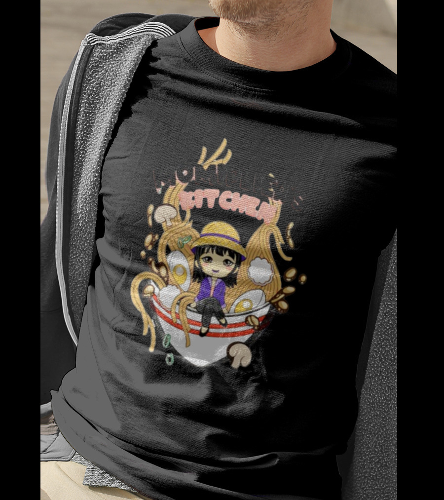 Momiplier's Kitchen Cute Anime Ramen Bowl T-Shirt