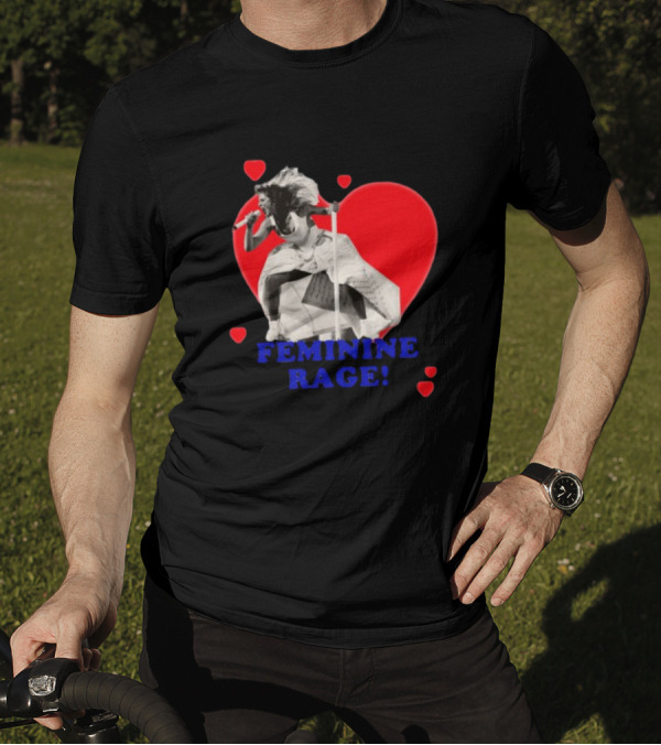 Taylor Swift Feminine Rage Sussy Swiftie Heart Stage Performance T-Shirt