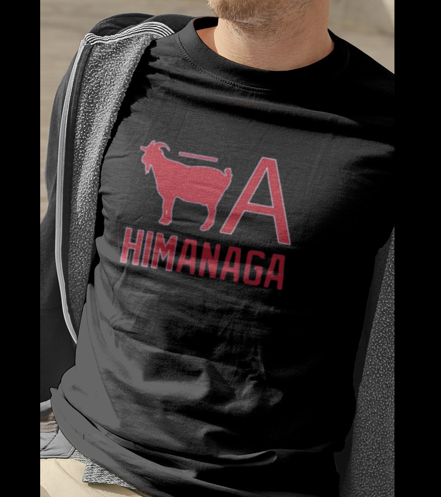 Goat Himanaga Red Silhouette A T-Shirt